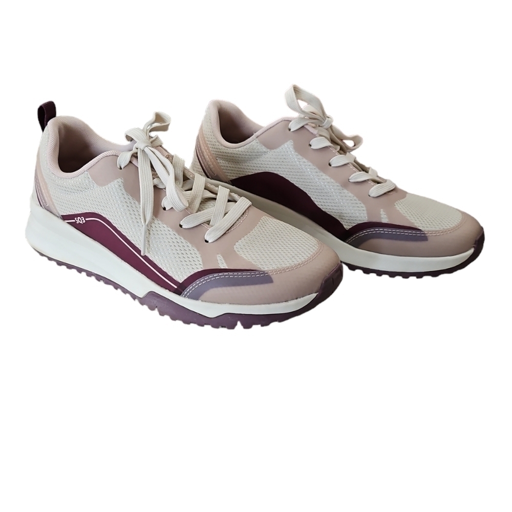 Skechers Bobs Sport Suad 3 Swag Envy Blush Sneakers Size 8.5